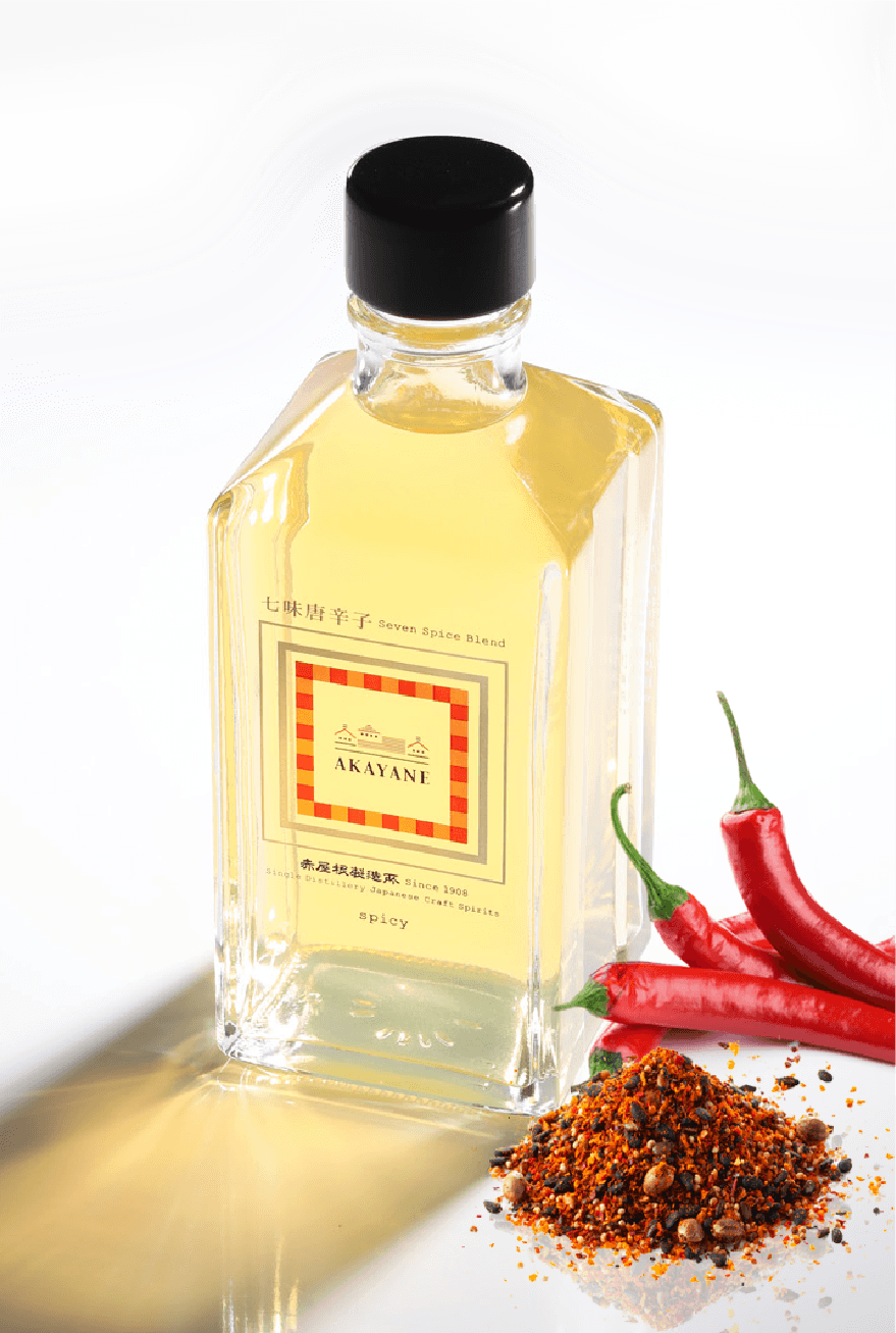 AKAYANE CRAFT SPIRITS spicy　七味唐辛子